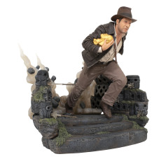 Diamond Deluxe Gallery - Indiana Jones: Raiders of the Lost Ark - Escape with Idol PVC Statue