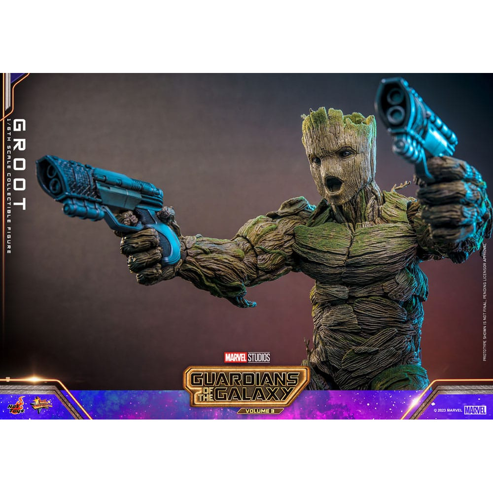 Figurine Hot Toys Groot Deluxe Les Gardiens de la Galaxie Vol. 3