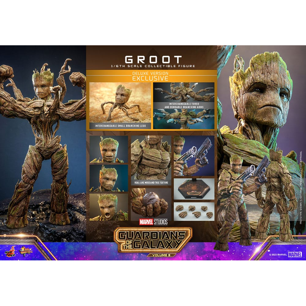 Figurine Groot Extensible Gardiens de la Galaxie Deluxe