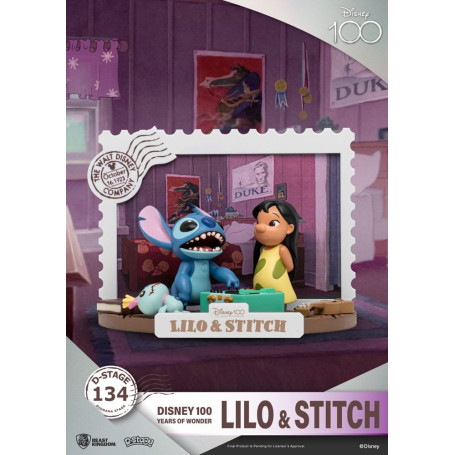 Beast Kingdom Disney Lilo & Stitch diorama PVC D-Stage 100 Years of Wonder