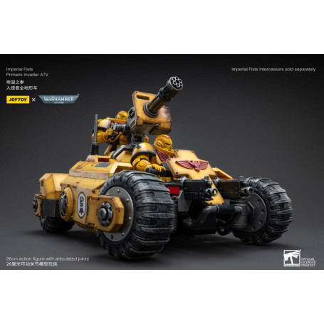 JoyToy Space Marines - Imperial Fists Primaris Invader ATV 1/18
