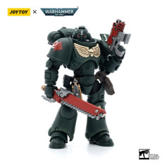 JoyToy Space Marines - Dark Angels - Intercessors Sergeant Rakiel 1/18 - Warhammer 40K