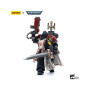 JoyToy Space Marines - Black Templars - Sword Brethren Brother Lombast 1/18 - Warhammer 40K