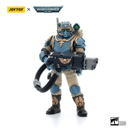 JoyToy Space Marines - Astra Militarum Tempestus - Scions Squad 55Th Kappic Eagles Hot-shot Volley Gunner 1/18 - Warhammer 40K