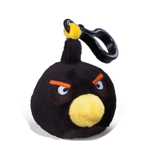 Commonwealth Angry Birds Porte-clés noir 8 cm