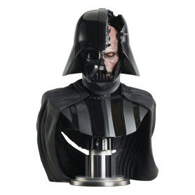 Diamond Select Toys - Darth Vader (Damaged Helmet) 1/2 Bust - LEGENDS IN 3D - Star Wars: Obi-Wan Kenobi