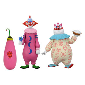 Neca - Toony Terrors - Slim & Chubby - Killer Klowns from Outer Space pack 2 figurines