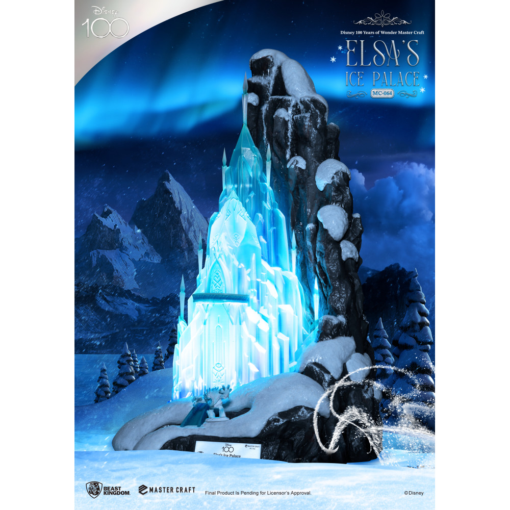 La Reine des neiges - Puzzle 3D Palais de glace d'Elsa - Figurine