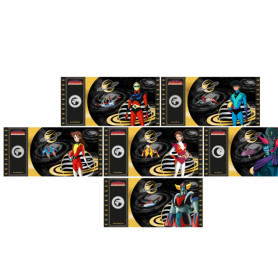 Cartoon Kingdom - Lot de 6 Golden Tickets Black Edition Goldorak – Limited Edition