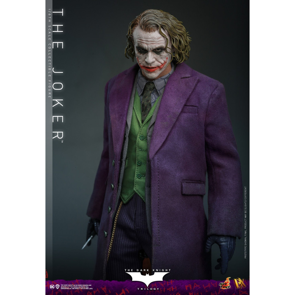 Hot Toys - DC Comics - The Dark Knight - The Joker Movie Masterpiece 1/ ...