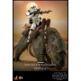 Hot Toys Star Wars - Pack 2 figurines 1/6 Sandtrooper Sergeant & Dewback - Episode IV